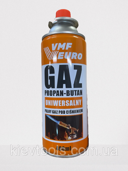 Газовый Баллончик для Горелок 400 Мл VMF EURO Универсальный — Купить ...