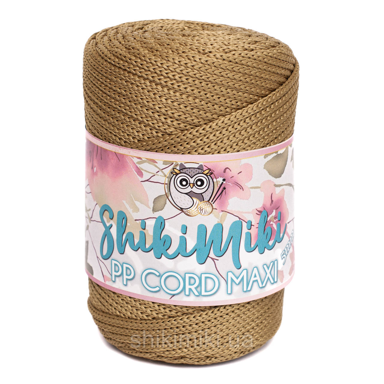 Поліпропіленовий шнур PP Cord 5 mm, колір Какао