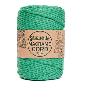 Еко шнур Macrame Cord 5 mm, колір Зелений