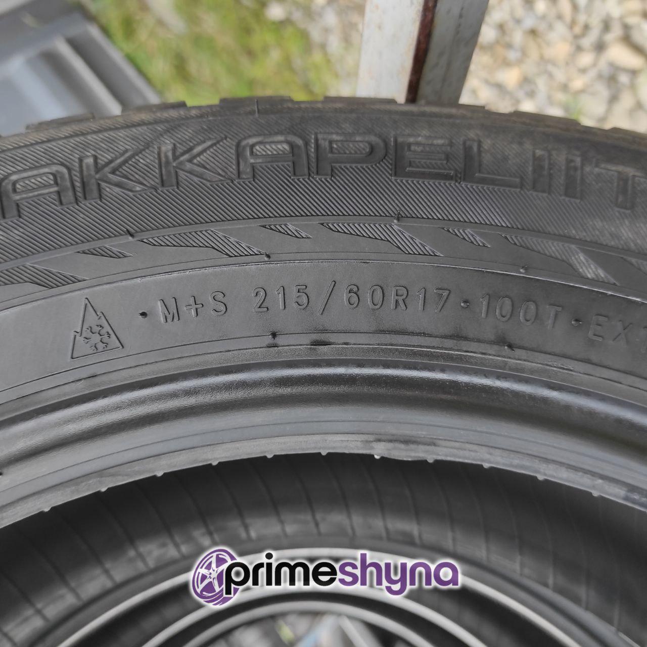 Зимние шины б/у Nokian Hakkapelitta 9 SUV 215/60R17 100T (ШИП) 6.5-10 mm 17-21 год - фото 7 - id-p1674963640