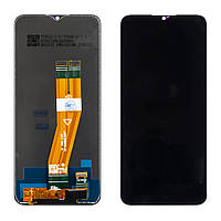 Дисплей SAMSUNG A035F Galaxy A03 (2022) (160.5 мм) с черным тачскрином