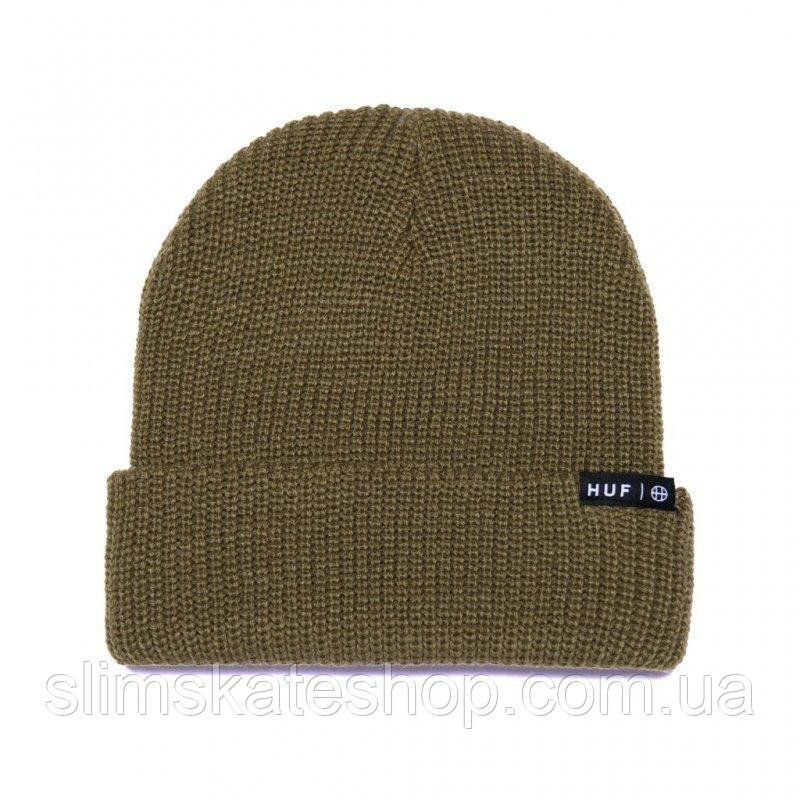 Шапка HUF Essentials Usual Beanie Olive