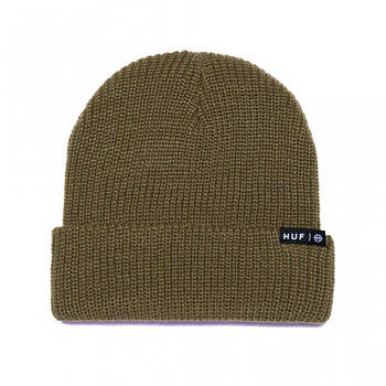 Шапка HUF Essentials Usual Beanie Olive