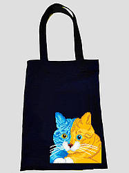 Сумка для вишивки бісером Котик Патріотичний