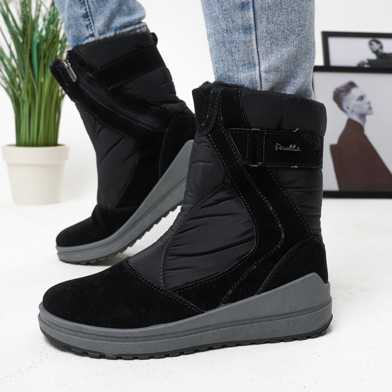 Жіночі черевики на зиму непромокаючі