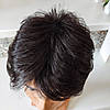 Перука коротка стильна темно-шоколадна ANGELA-4, фото 6