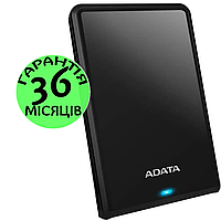 Внешний Жесткий Диск 1 Тб A-Data HV620S USB 3.1, черный, переносной съемный накопитель, портативный