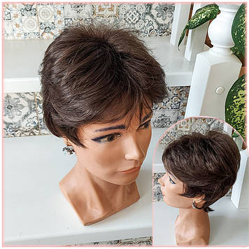 Перука коротка з термоволосся русявий мікс TR MADREN -10H124