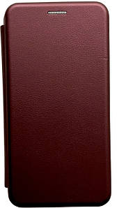 Чохол книжка Elegant book на LG G7 / бордовий