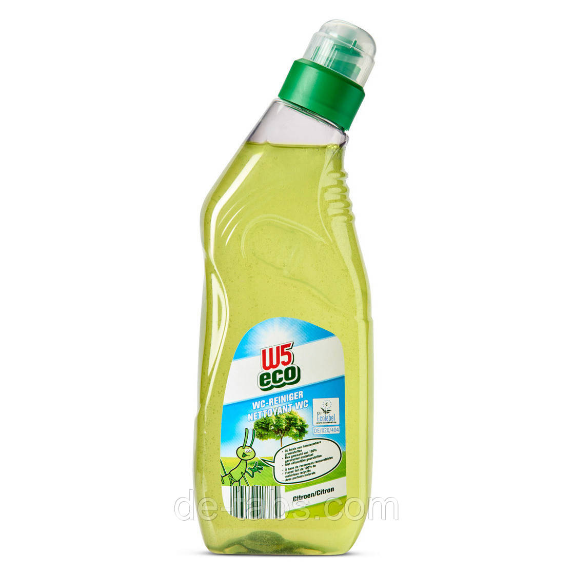 W5 Eco Лимон засіб для очищення унітазу 1л