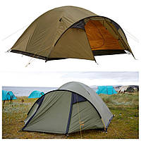 Чотиримісний трекінговий намет Grand Canyon Topeka 4 (Capulet Olive) | Просторий, легкий, для кемпінгу та туризму