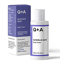 Q+A Glycolic Acid Daily Toner 100 ml - Тонер для лица с гликолевой кислотой