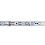 Світлодіодна лінійка BRT 24V 5630-72 led W 24W 6500K, IP20 білий зі скотчем, фото 2