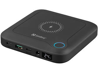 Портативний акумулятор павербанк Sandberg All-in1 Laptop Powerbank 24000 Black (420-57)