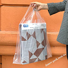 Пакети «майка» 40х60 см (50 шт.) супер прозорі