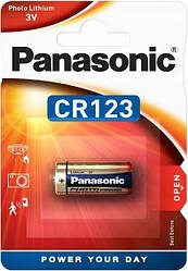 Батарейка Panasonic CR123/3V/1 шт. на блістері