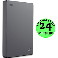 Внешний Жесткий Диск 1 Тб Seagate Basic USB 3.0, серый, переносной съемный накопитель, портативный hdd