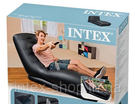 Надувне крісло Велюр Intex 68585, фото 2