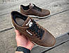Шкіряні чоловічі зимові коричневі кросівки розміри 40-45, фото 4
