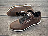Шкіряні чоловічі зимові коричневі кросівки розміри 40-45, фото 7