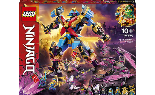 LEGO Ninjago Мех Самурай X Nyi 1003 детали (71775), цена: 4999