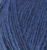 Нитки та пряжа для в'язання напіввовна 75/25 SUPERWASH COMFORT SOCKS Супервош Комфорт Сокс № 846 - темний синій