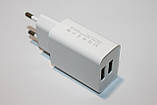 Зарядний пристрій WP Desing WP-U119 (2xUSB) 2.0 A White, фото 4