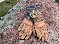 Кевларовые тактические огнеупорные перчатки Defcon 5 GLOVE NOMEX/KEVLAR FOLGORE 2010 COYOTE TAN