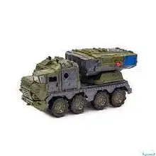 Машинка пластмасова Оріон "Установка залпового вогню Колчан" 237