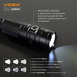 Портативний світлодіодний ліхтарик VIDEX VLF-A355C 4000Lm 5000K, фото 7