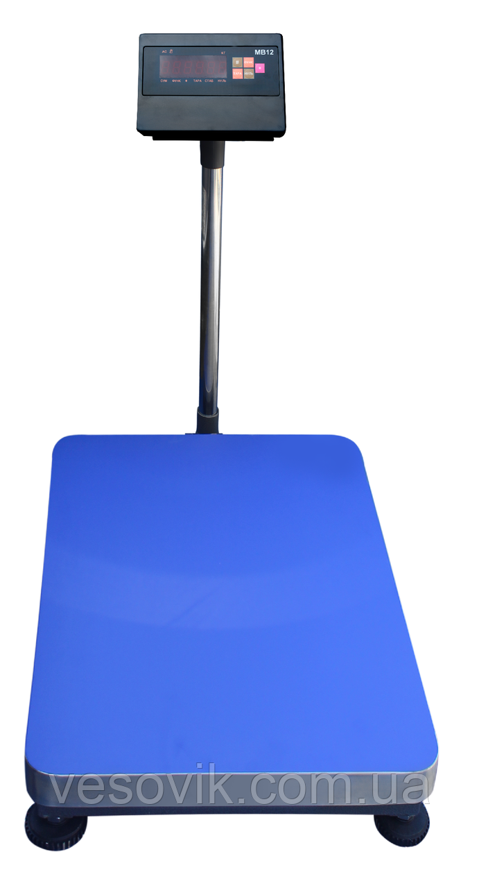 Весы "ЗЕВС ВПЕ (L600х800) МВ12 / А12Е ( RS232 )" 300кг 600х800мм (дел. 100г)