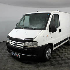 Дефлектор капота для Fiat Ducato (2002-2006) EuroCap ABS-пластик