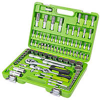 Набір інструментів 94ед. 1/2-1/4 (10-32/4-14м+висок+Свіг+5удл+2трещ48T+2Кард) "Alloid" (НГ-4094П-6)