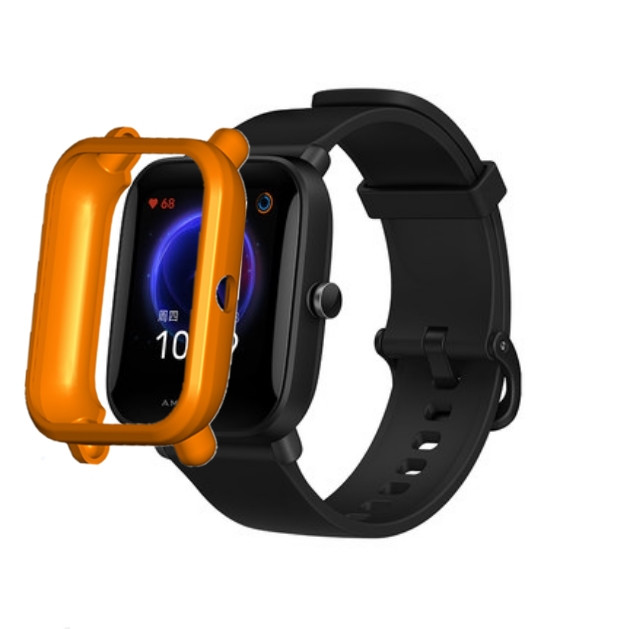 Чохол-бампер DK Силікон для Xiaomi Amazfit Bip / Bipp Lite (012835) (orrange)