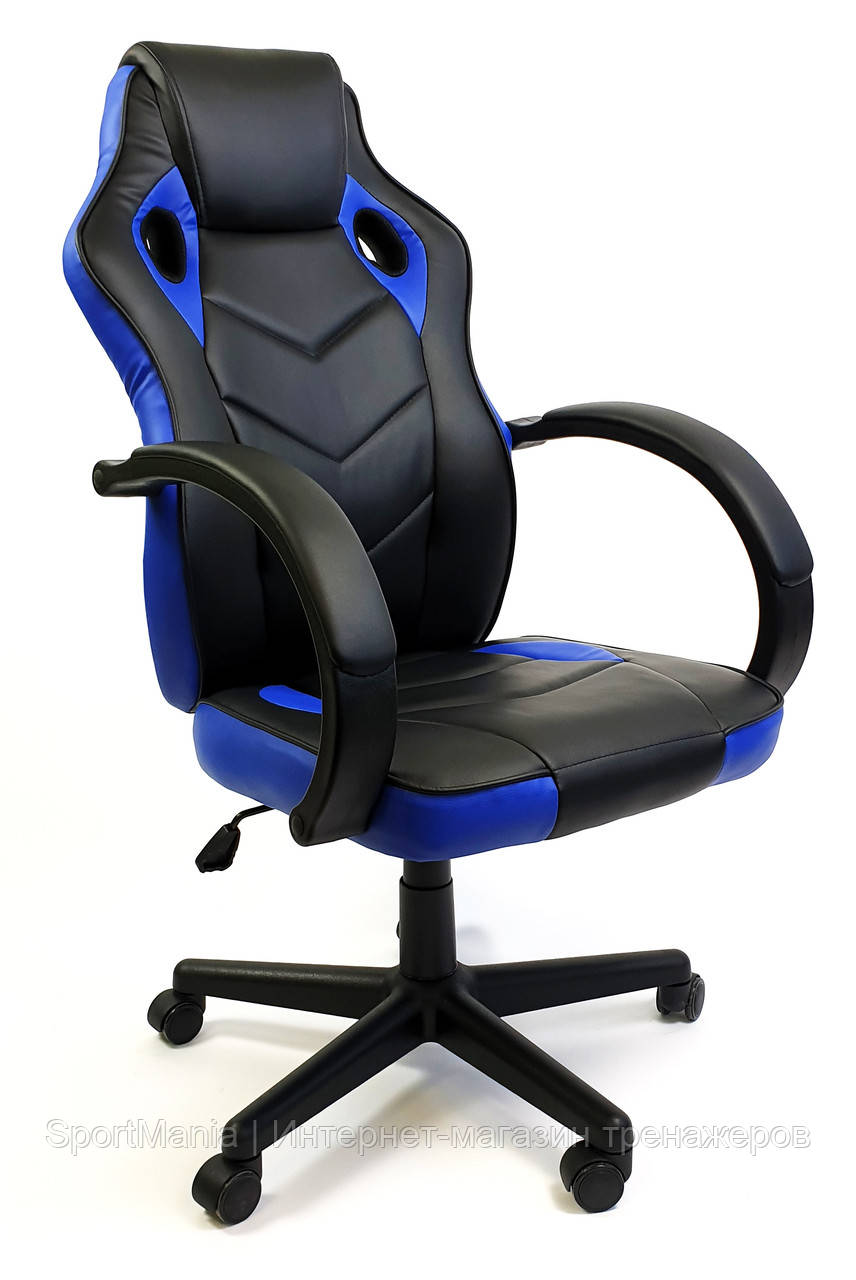 Крісло офісне комп'ютерній ютерне 7F RACER EVO, синє