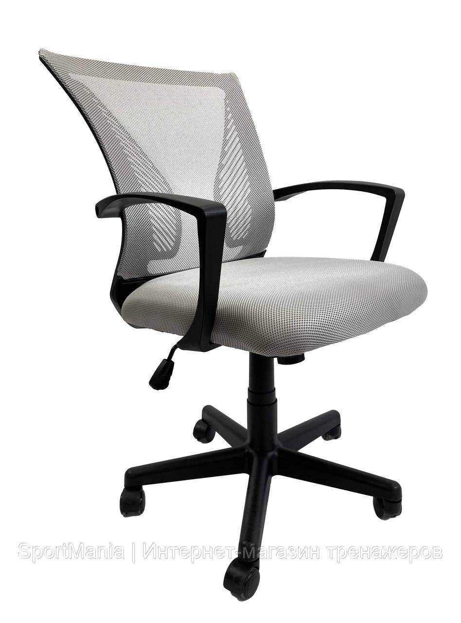Крісло офісне Star C487 сіре, сітка
