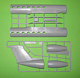 Пластикова модель 1/72 A-model 72361 американський пасажирський літак Gulfstream G550, фото 8