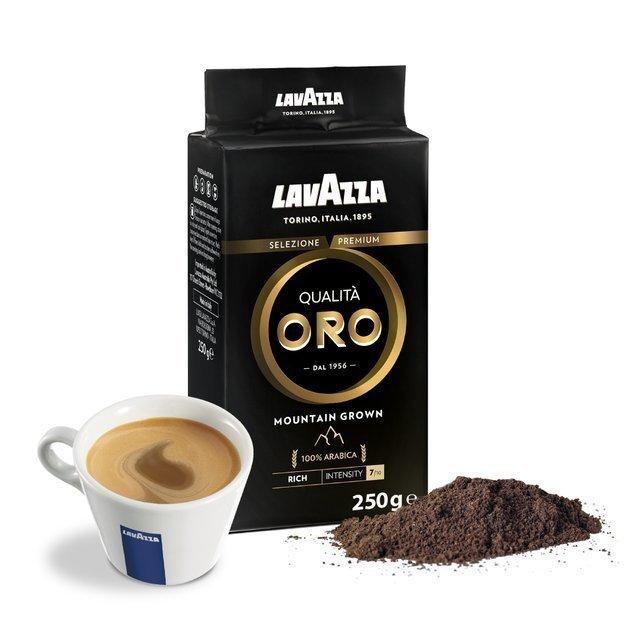 Кава мелена Lavazza Qualita Oro Mountain Grown 250 г Лавацца 100% Арабіка