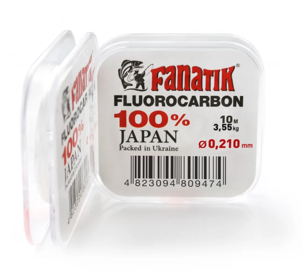 Флюорокарбон Fanatik 10 m 0,210 mm 3,55 kg