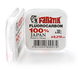Флюорокарбон Fanatik 10 m 0,210 mm 3,55 kg