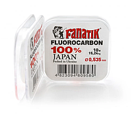 Флюорокарбон Fanatik 10 m 0,535 mm 15,24 kg