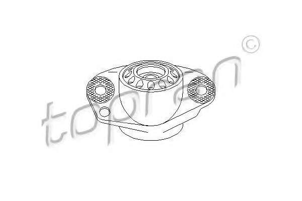 Опора стійкого амортизатора TOPRAN VW BORA універсал (1J6) 1.9 TDI 4moion