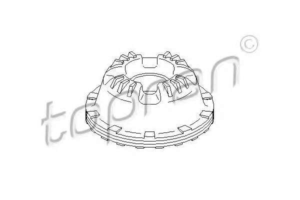 Опора стійкого амортизатора TOPRAN AUDI A4 (8E2, B6) 1.9 TDI)