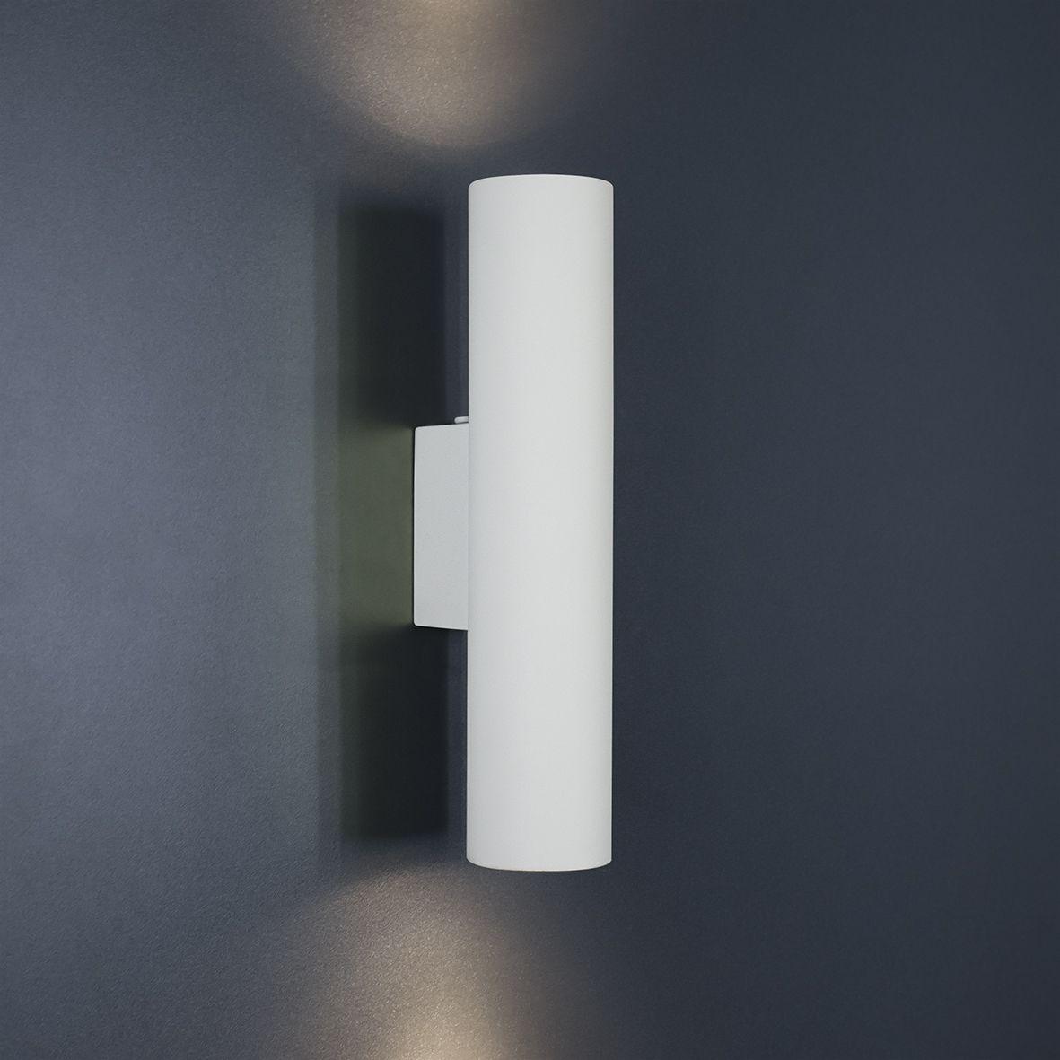 Бра металевий колір білий патрон MR16 GU10 30х9,5х9,5 см