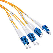Патч-корд MPO to 8x LC, SM 9/125μm, POLARITY B (for QSFP+/QSFP28), 5m Alistar, фото 3