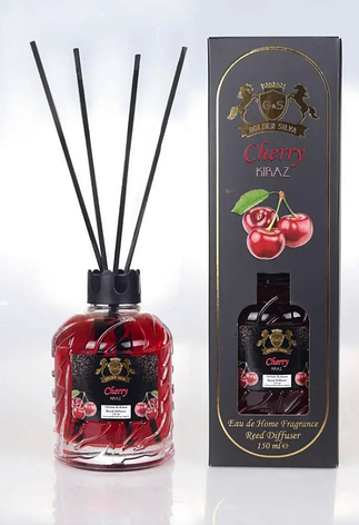 Аромодифузор для дому Вишня Golden Silva Reed Diffuser, 150 ml, фото 1