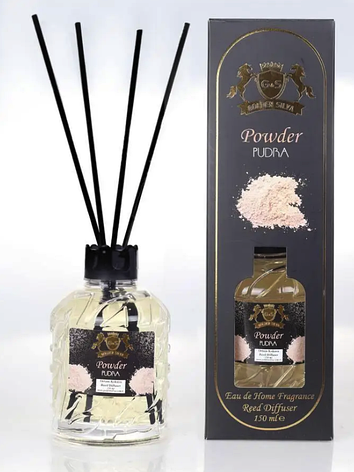 Аромодифузор для дому Пудра Golden Silva Reed Diffuser, 150 ml, фото 1