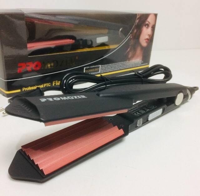 Плойка для гофре ProMozer MZ-7725 з керамічними пластинами + світловий індикатор нагрівання