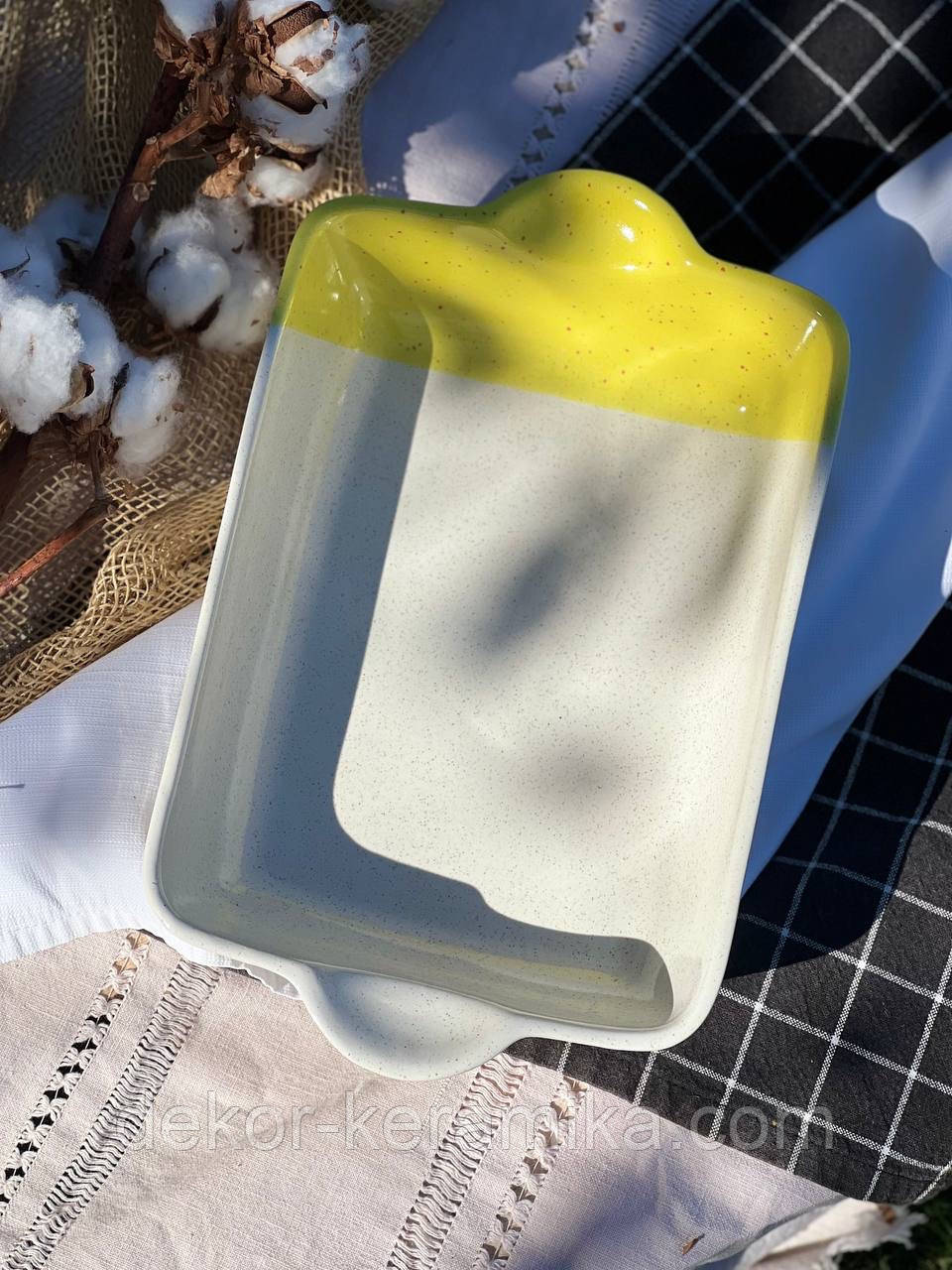 Форма для запікання, 2 л200 мл, "Капучино Yellow"