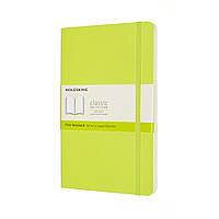 Записник Moleskine Classic 13 х 21 см / Нелінований Лимонний Зелений М'який